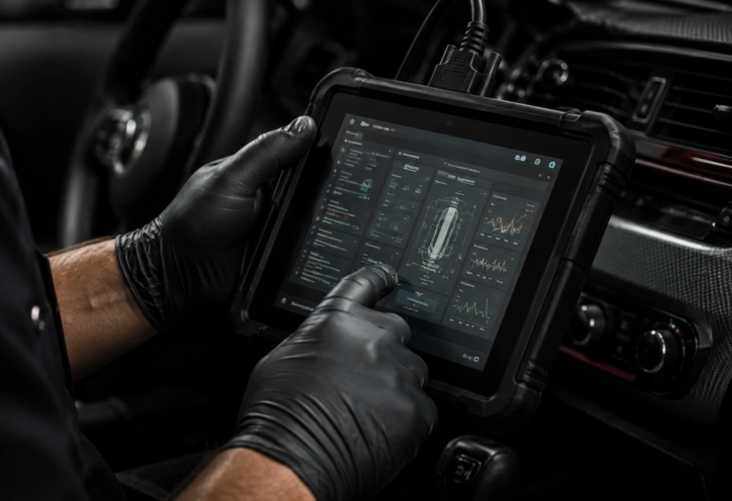 Diagnose und Reparatur eines Airbag-Steuergeräts